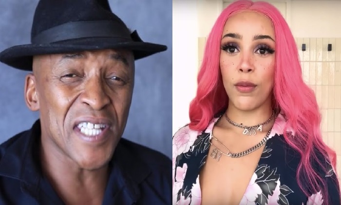 Doja Cat and her father Dumisani Dlamini